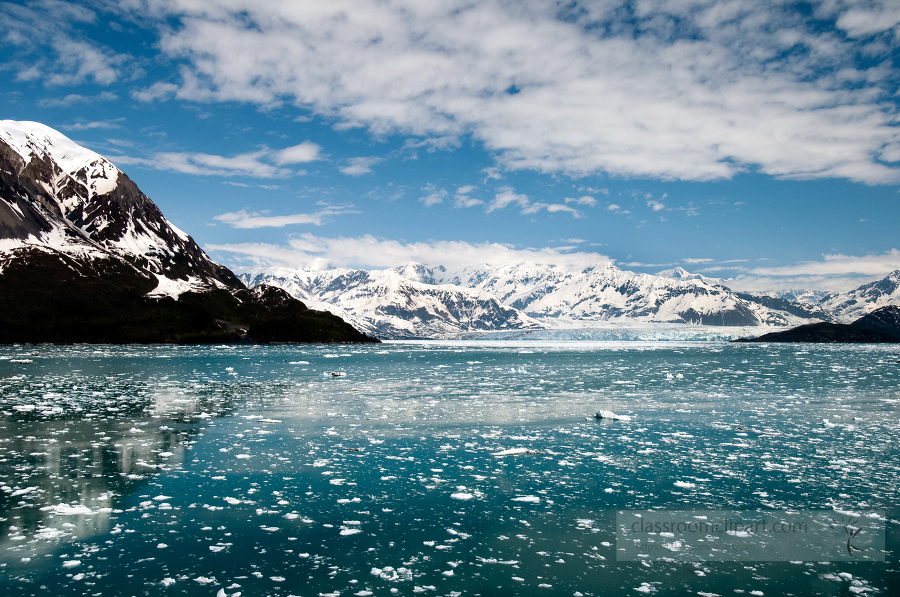 Icebergs Glacier Bay Alaska 772
