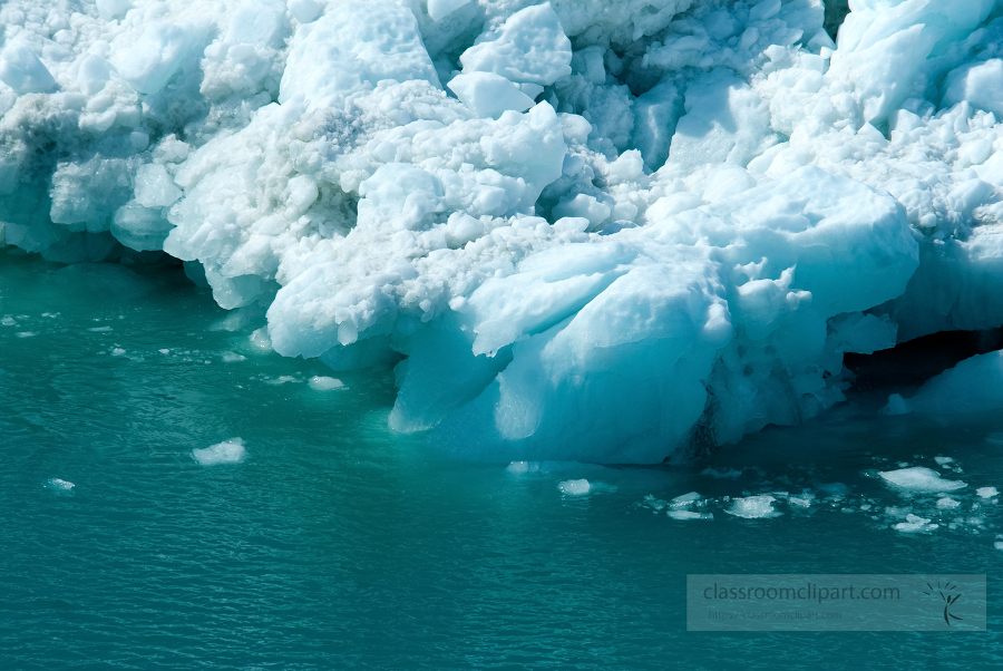 Icebergs Glacier Bay Alaska 806