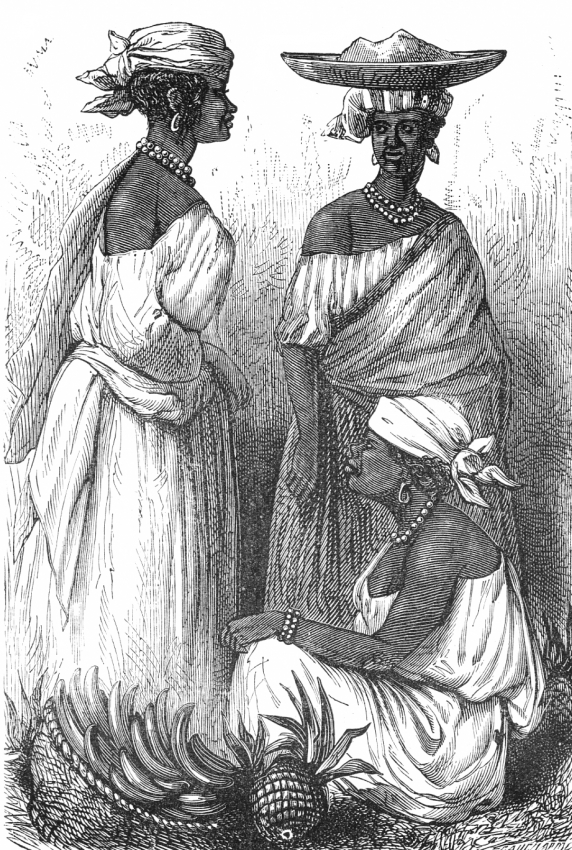 Illustration of Women of Dutch Guiana