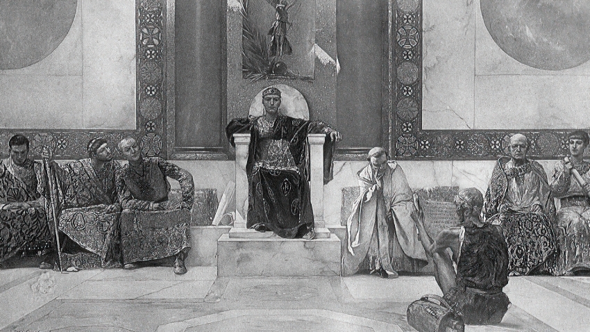 Justinian And His Council