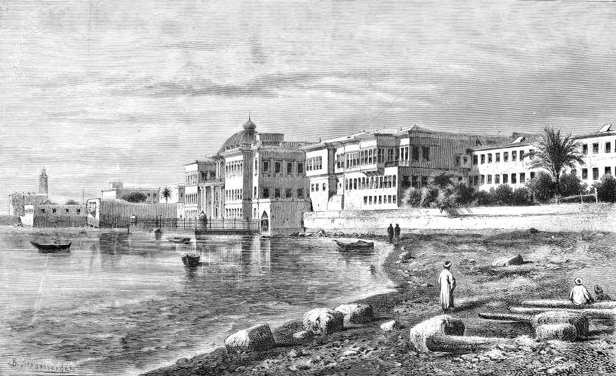 Khedives Palace in a Cairo