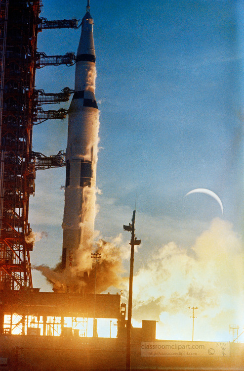 launch of apollo 8 lunar orbit mission