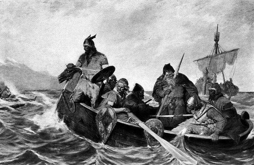 Leif Ericson off the Coast of Vineland