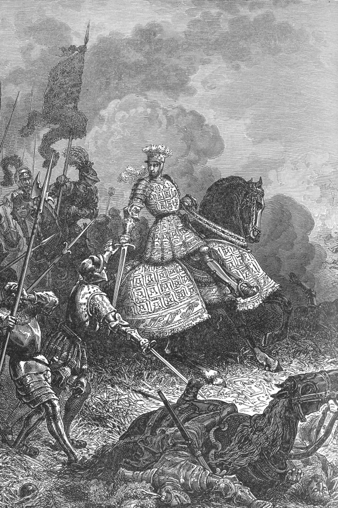 Louis XII. at the Battle of Agnadello