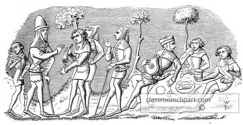 medieval life 163a illustration