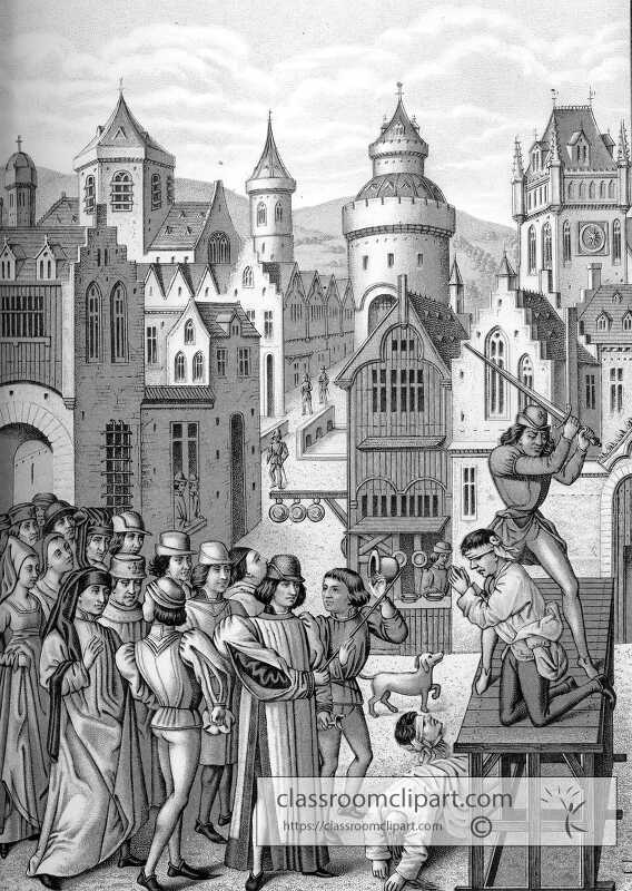 medieval life 419a illustration