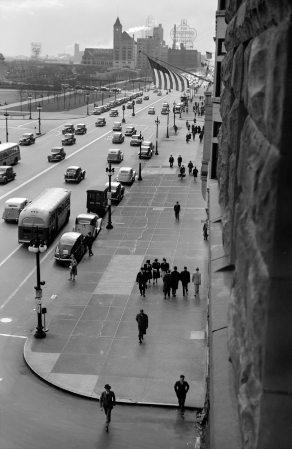 Michigan Avenue Chicago Illinois 1941