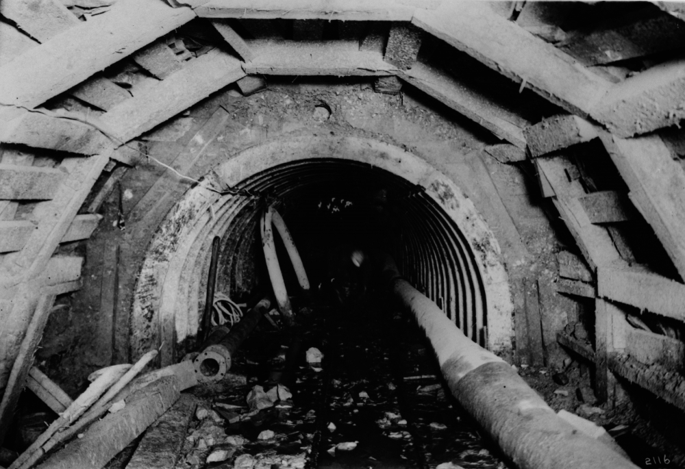 Mile Rock Tunnel, Under Forty-eighth Avenue from Cabrillo Street to San Francisco Bay