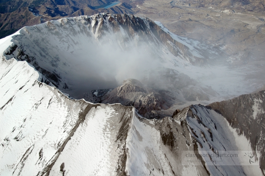 mount st helens volcano dome