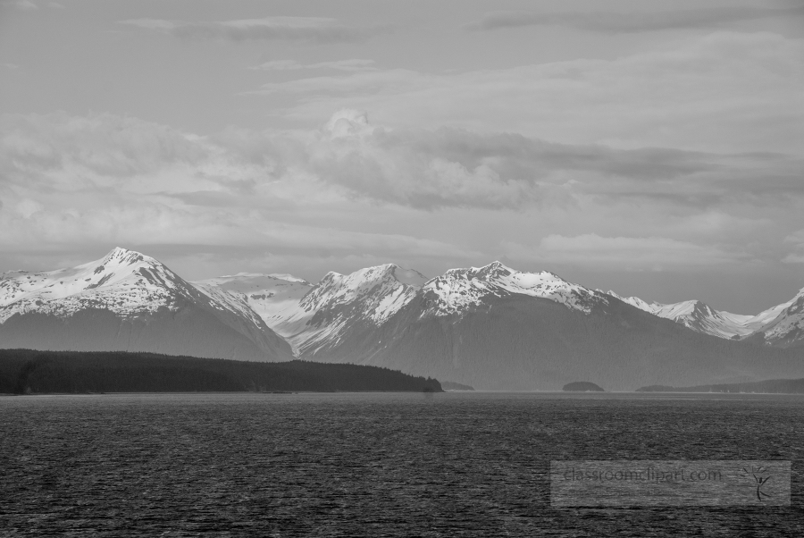 mountains-along-alaska-coast-black-white-photo-636
