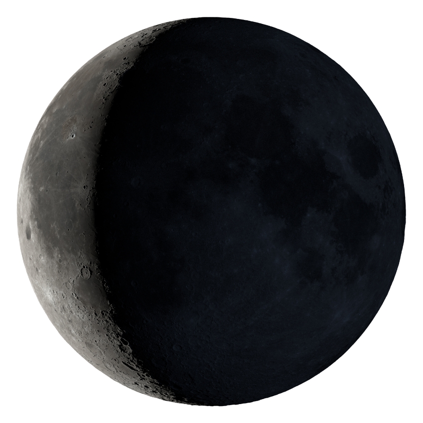 phase waning crescent moon