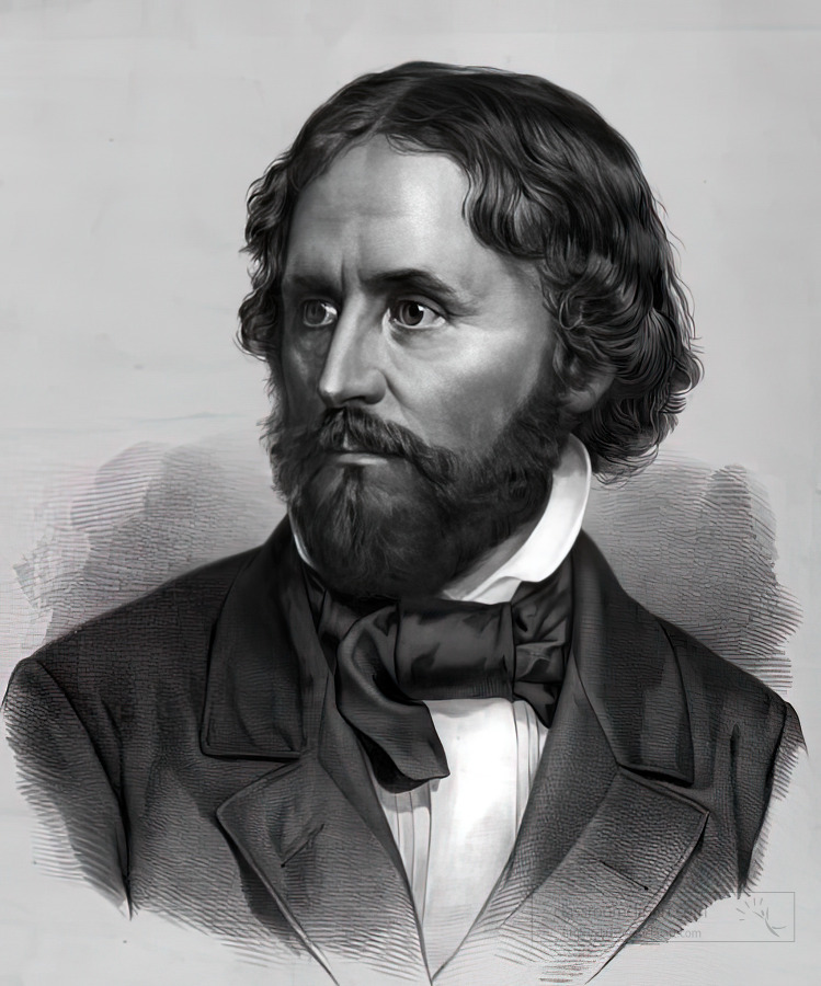 Portrait of John C Fremont