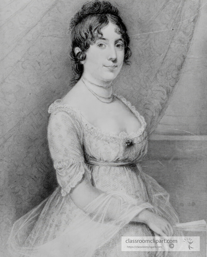 Portrait of Mrs James Madison