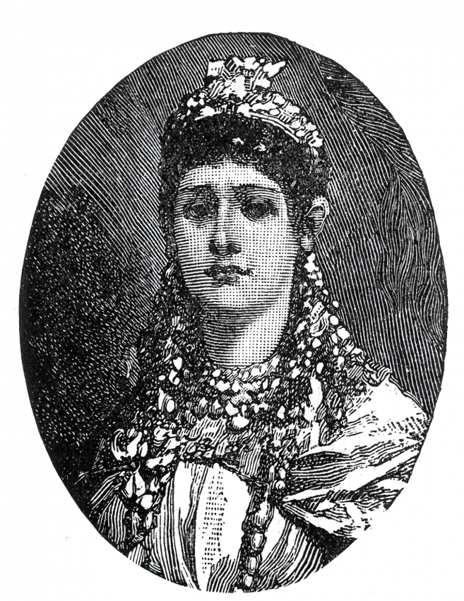 Portrait Zenobia Queen Of Palmyra