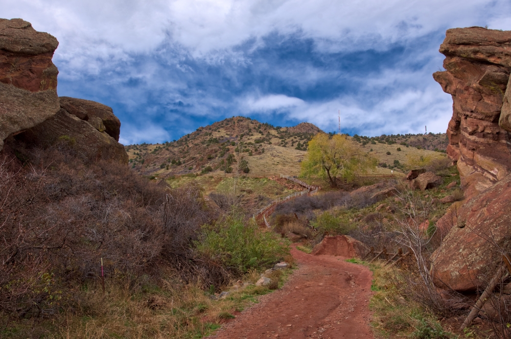 Red rocks park colorado photo