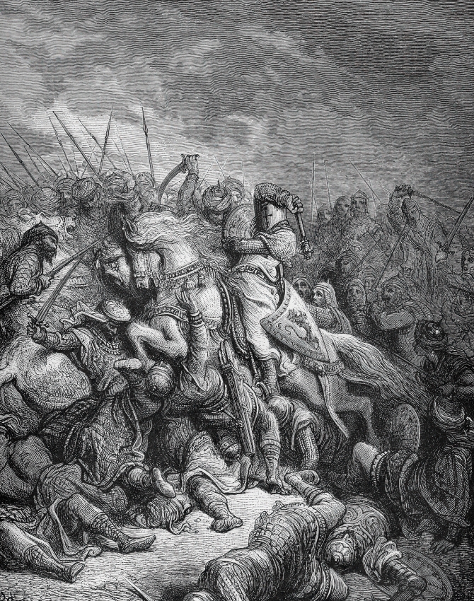 Richard at the Battle of Arsur