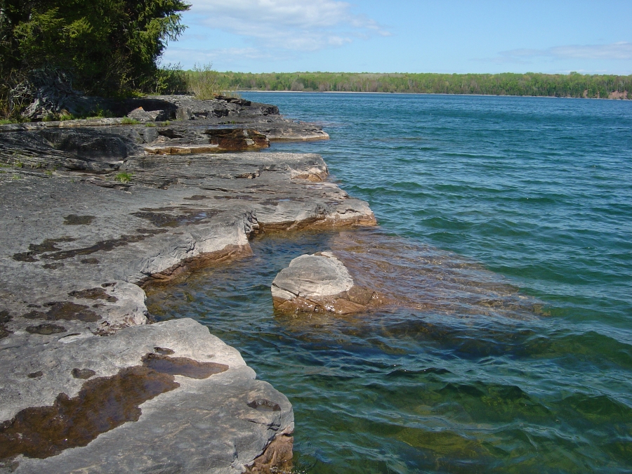 rocky shore