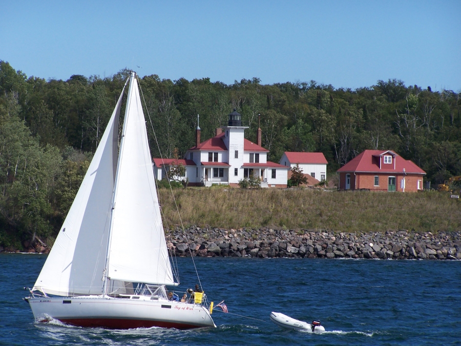 sailing lighthouse