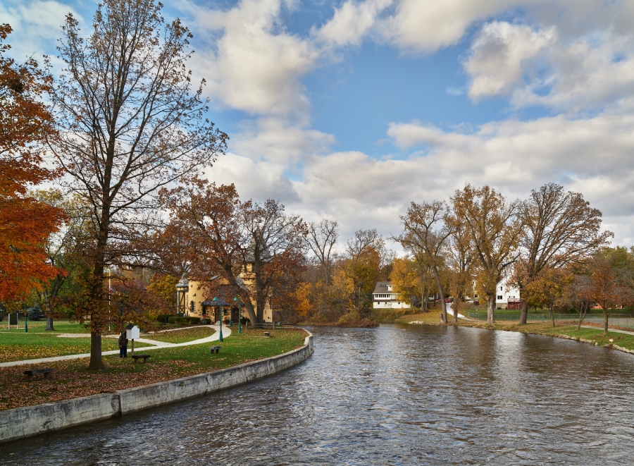 Scene at Curwood Castle owosso michigan