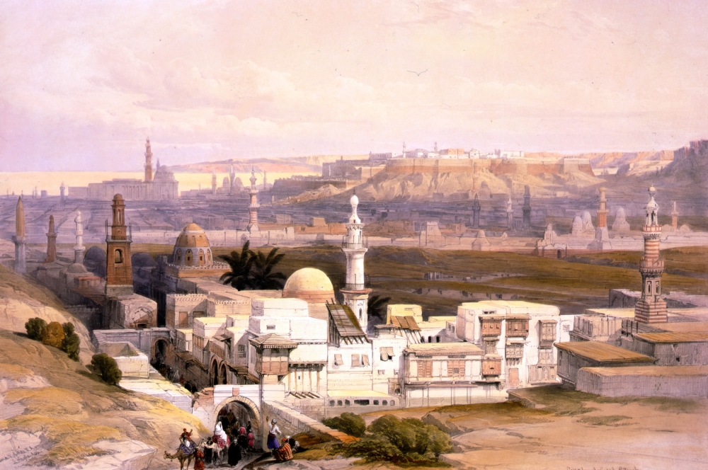 Scene of Cairo