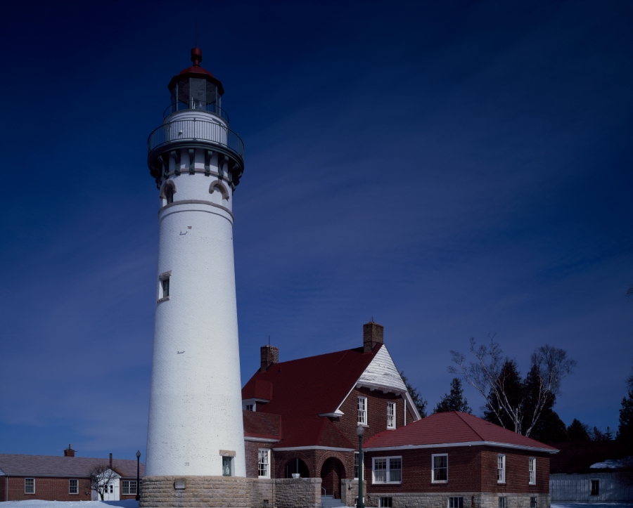 Seul Choix Point Lighthouse on Michigans upper peninsula