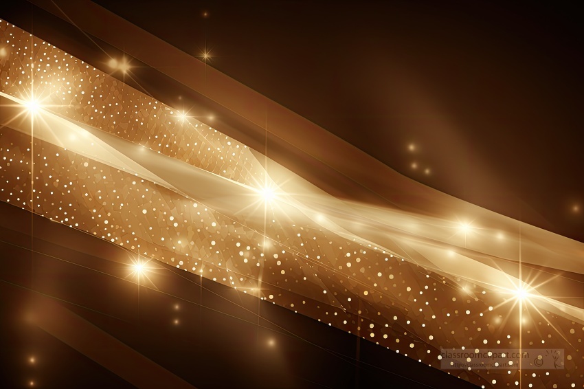 shimmery lights with sparkles on abstract light brown background