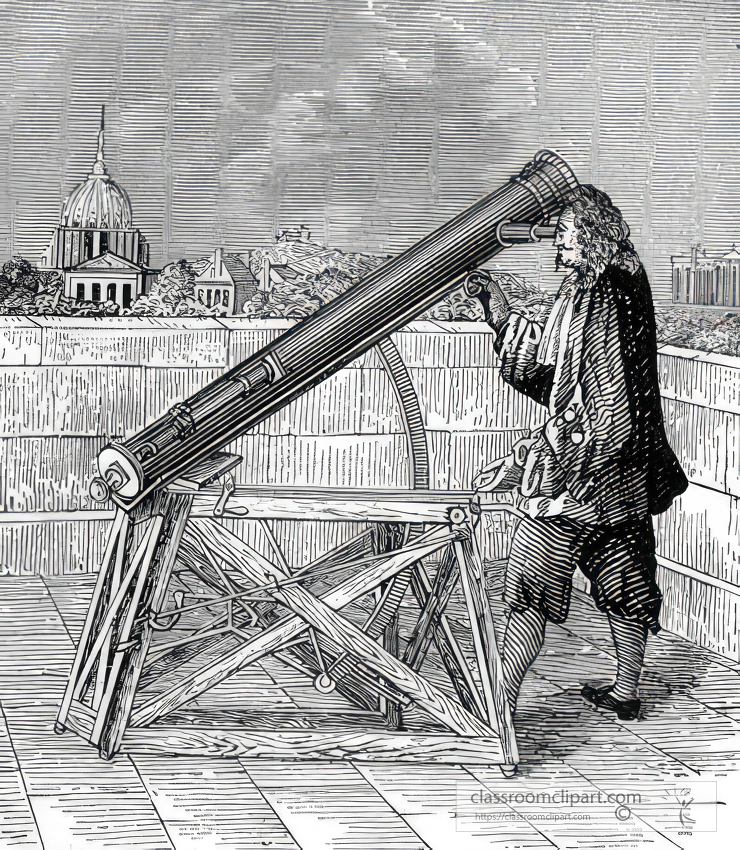 sir isacc newtons reflecting telescope