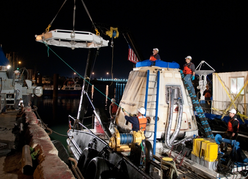 spacex dragon cargo craft successfully returns 10