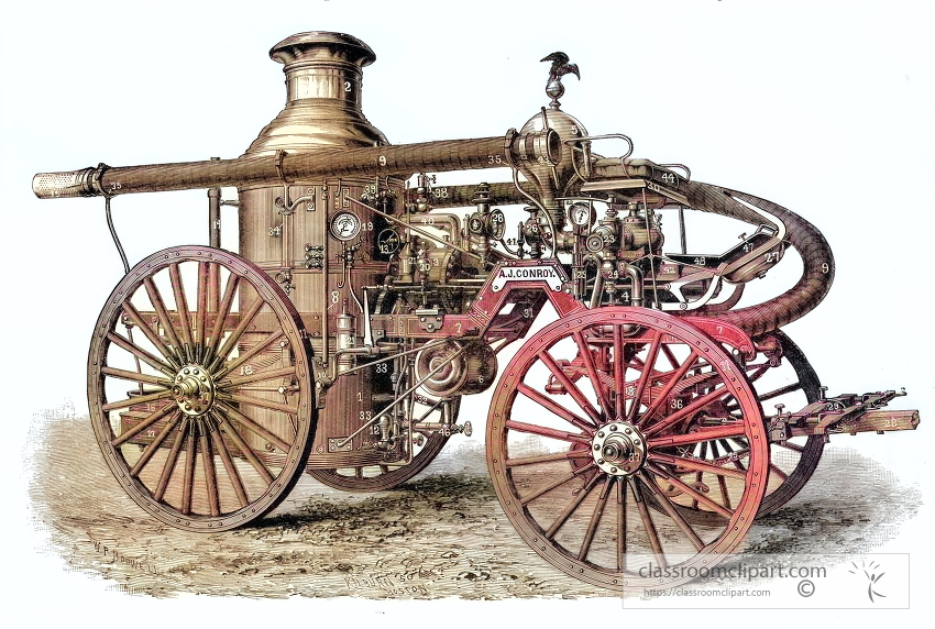 steam fire engine
