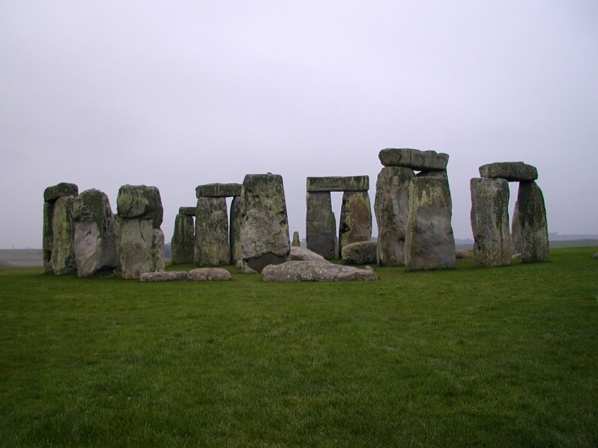 Stonehenge as seen from the north barrow