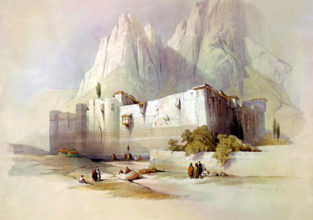The convent of St. Catherine Mount Sinai 1839