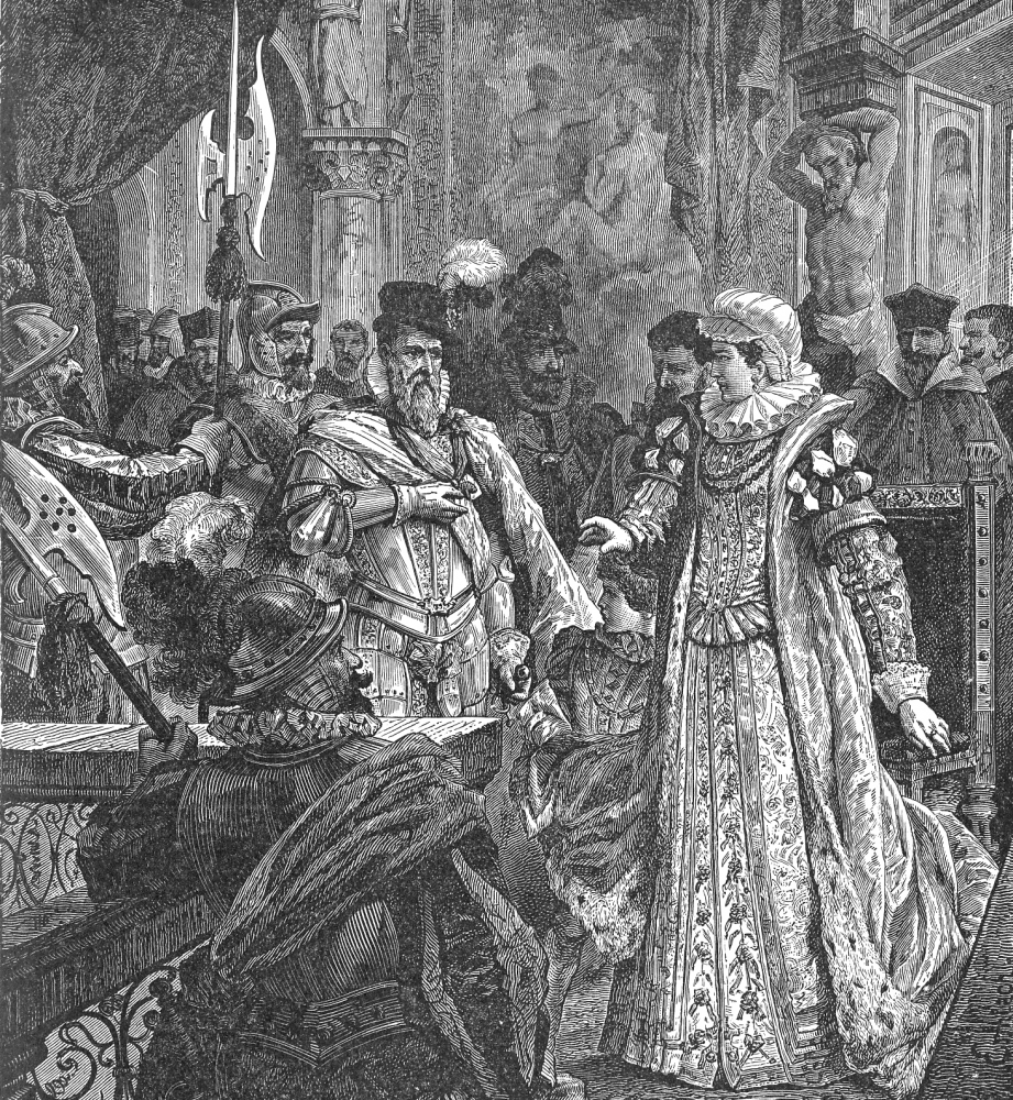The Duke of Alva deposes the Duchess of Parma