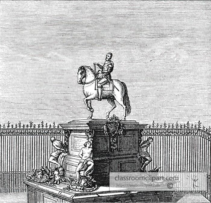 The Statue of Henri IV