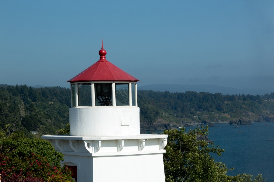 Trinidad Memorial Lighthouse in Trinidad California