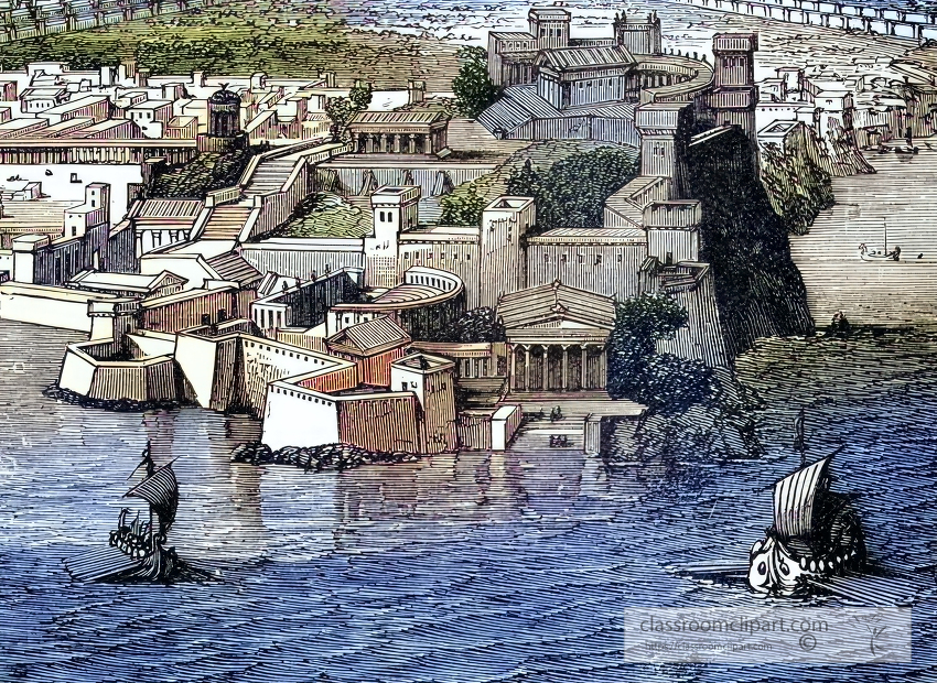 view of the city of carthage
