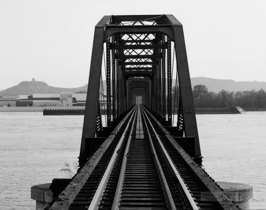 Winona Bridge Spanning Mississippi River Winona Winona County MN