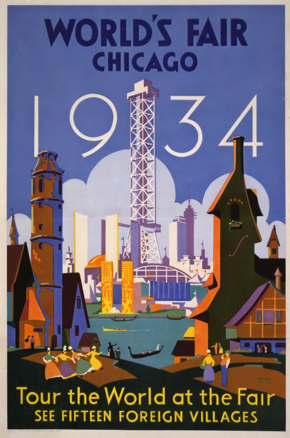 Worlds fair - Chicago - 1934 Tour the world at the fair