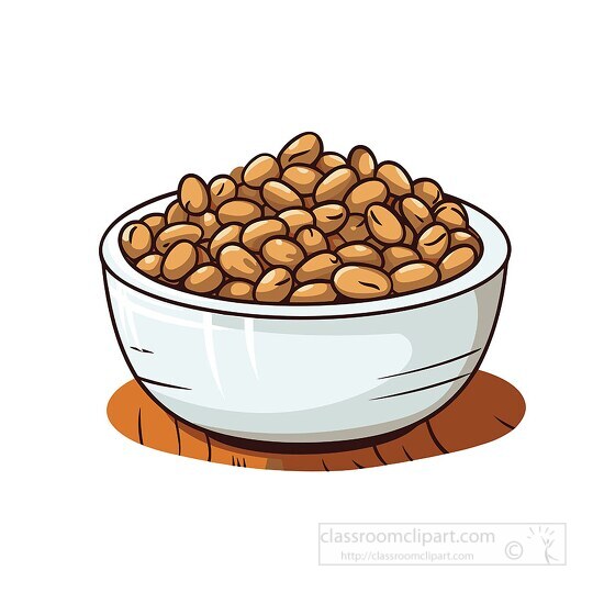 pinto beans in a white bowl