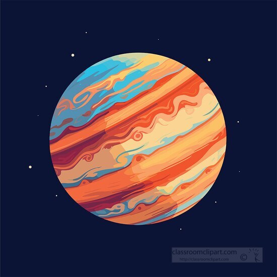 planet in the solar system clip art