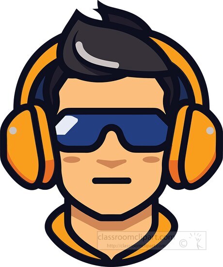 player icon style clip art