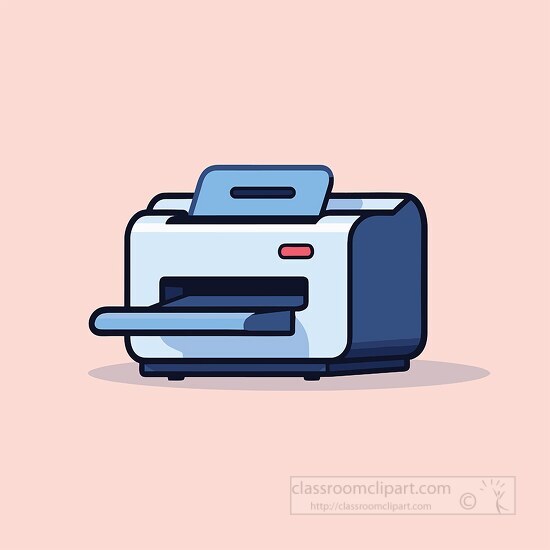 printer icon style clip art