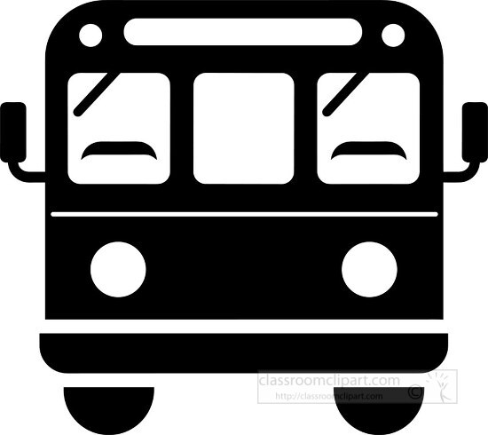 public transport bus icon