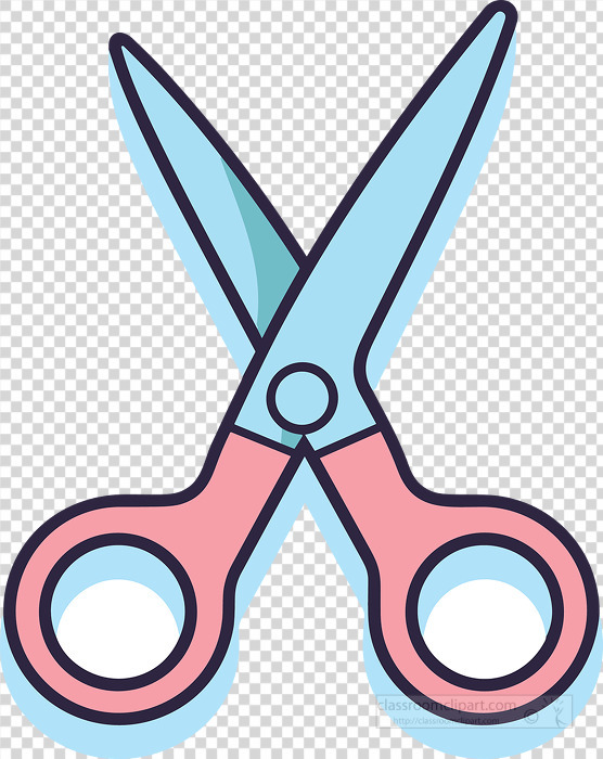 school scissors color transparent png