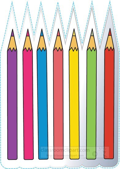 school supplies colored pencils 701587