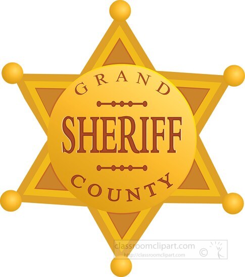 sheriff badge clipart 710