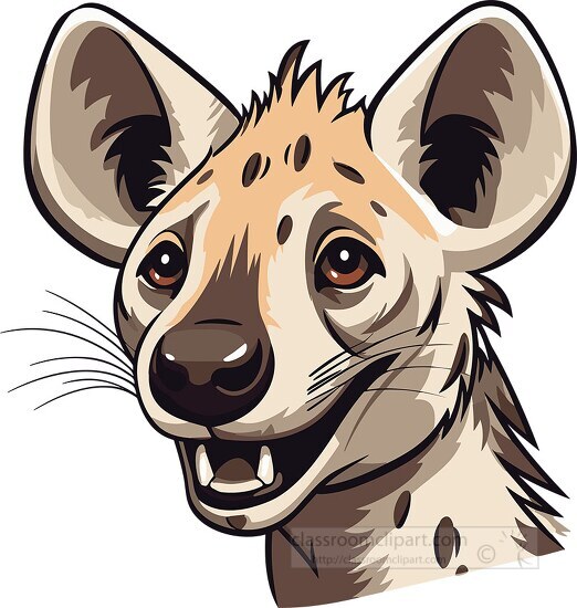smilng hyena