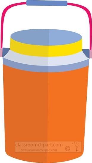sports water jug with handle clipart