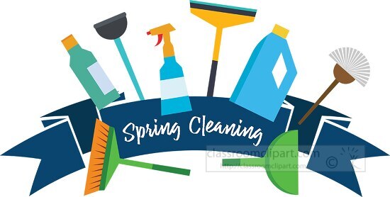 spring cleaning clipart 3