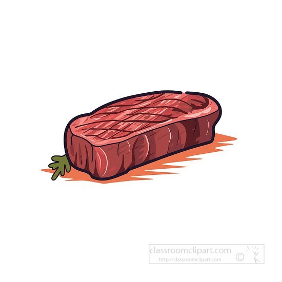 cooked steak clip art