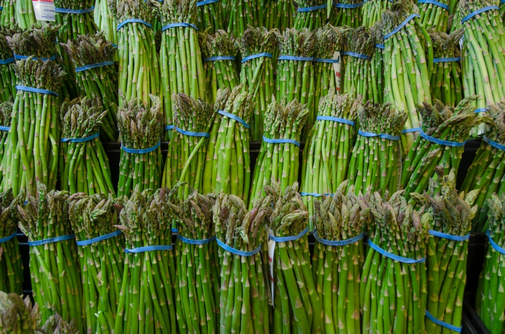 Asparagus at a grocery store Classroom Clip Art